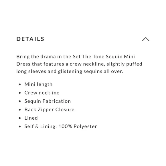 Vici Set The Tone Pink Sequin Sheath Mini Dress with Bishop Sleeves - Picture 7 of 10